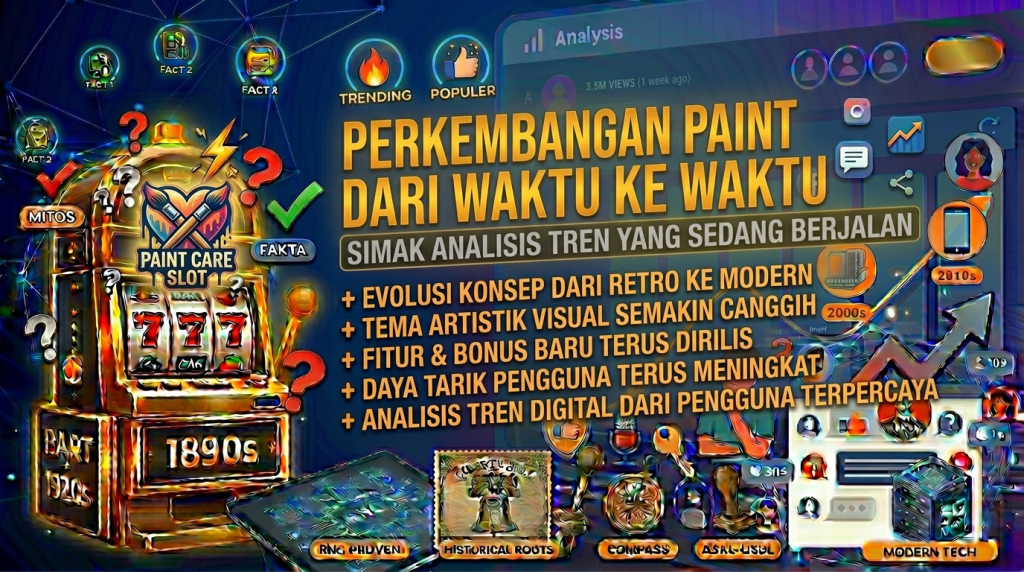 Perkembangan Paint Care Slot dari Waktu ke Waktu, Simak Analisis Tren yang Sedang Berjalan