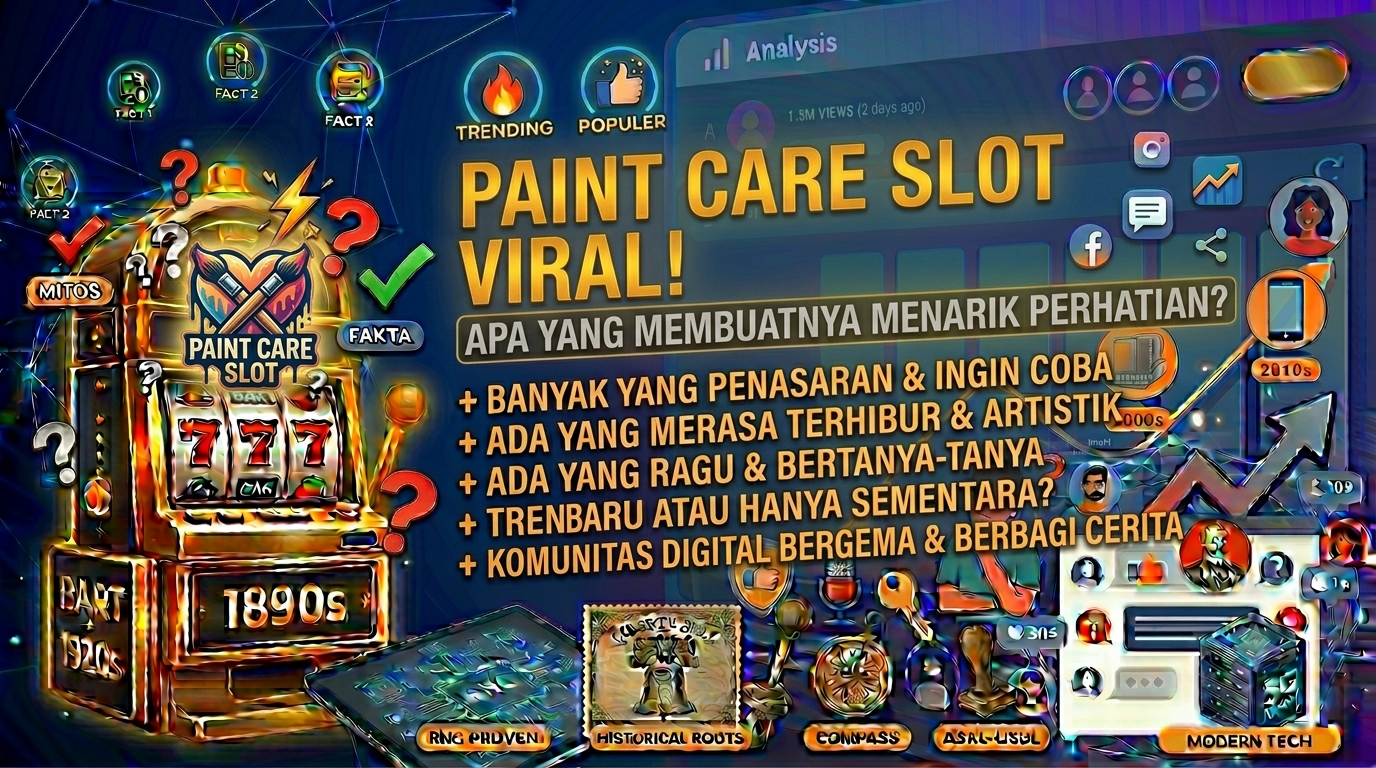 Paint Care Slot Viral di Sejumlah Komunitas, Apa yang Membuatnya Menarik Perhatian?