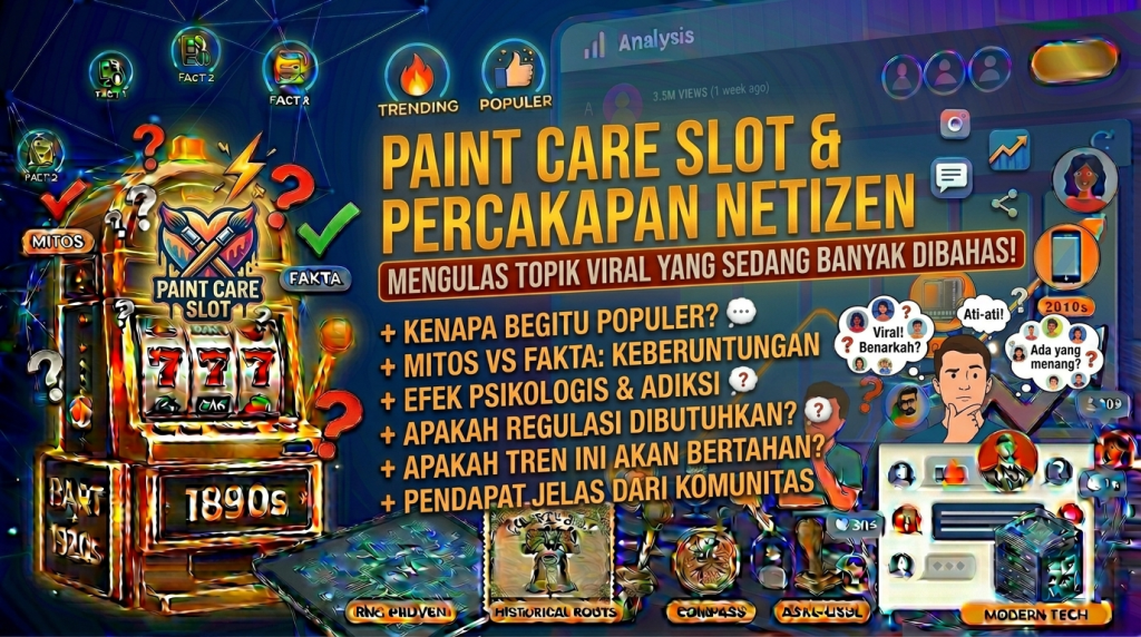 Paint Care Slot dan Dinamika Percakapan Netizen, Mengulas Topik yang Banyak Dibahas Belakangan Ini