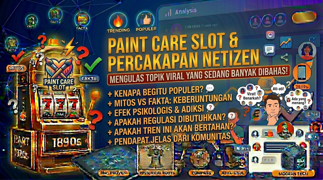Paint Care Slot dan Dinamika Percakapan Netizen, Mengulas Topik yang Banyak Dibahas Belakangan Ini